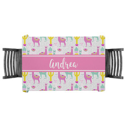 Llamas Tablecloth - 58"x58" (Personalized)