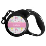 Llamas Retractable Dog Leash - Small (Personalized)