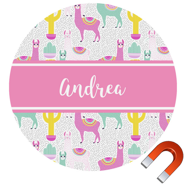 Custom Llamas Car Magnet (Personalized)