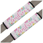 Llamas Seat Belt Covers (Set of 2) (Personalized)