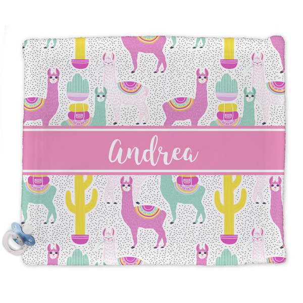 Custom Llamas Security Blankets - Double Sided (Personalized)