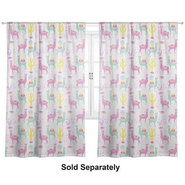 Llamas Sheer Curtains