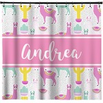 Llamas Shower Curtain - Custom Size (Personalized)