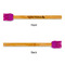 Llamas Silicone Brushes - Purple - APPROVAL