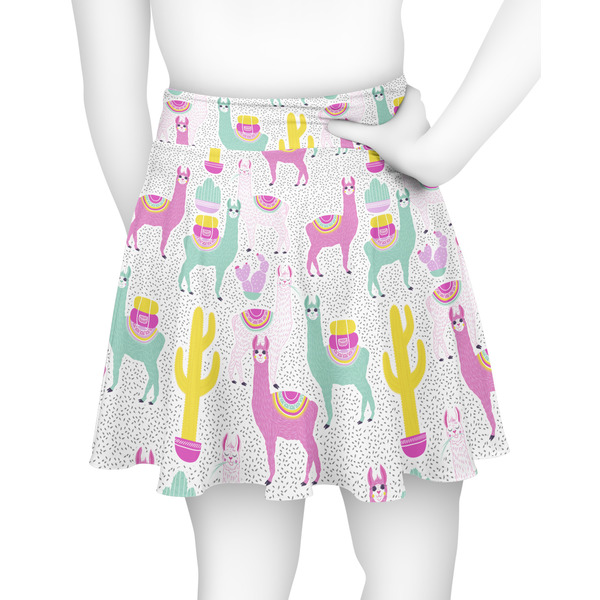 Llamas Skater Skirt - Back