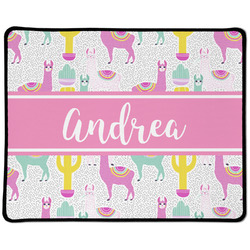 Llamas Large Gaming Mouse Pad - 12.5" x 10" (Personalized)