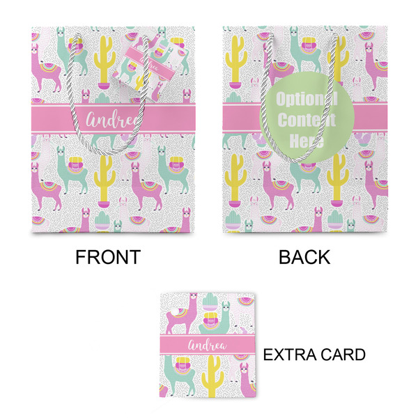 Llamas Small Gift Bag - Approval