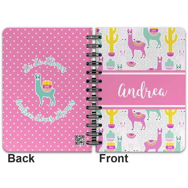 Llamas Spiral Journal 5 x 7 - Apvl