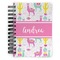 Llamas Spiral Notebook - 5x7 w/ Name or Text