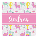 Llamas Square Decal (Personalized)