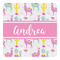 Llamas Square Decal - Small (Personalized)