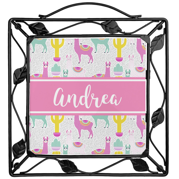 Custom Llamas Square Trivet (Personalized)