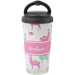 Llamas Stainless Steel Coffee Tumbler (Personalized)