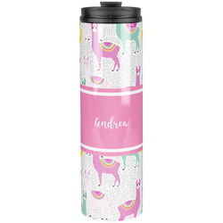 Llamas Stainless Steel Skinny Tumbler - 20 oz (Personalized)