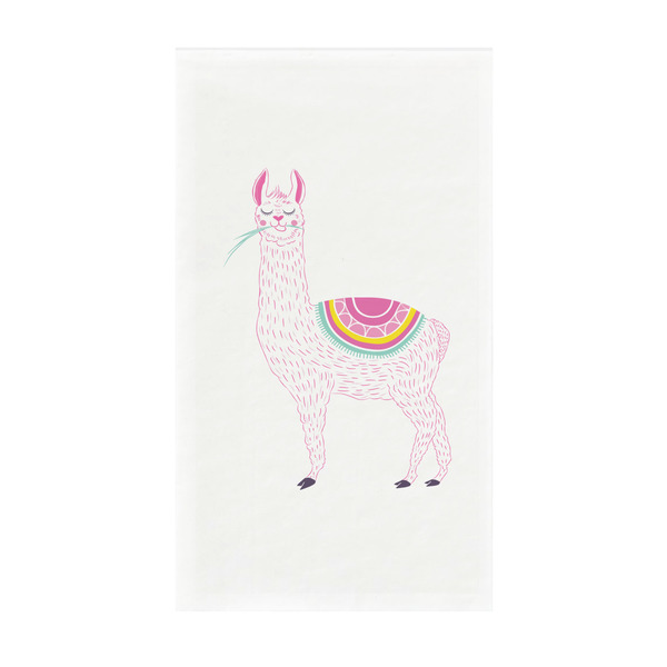 Custom Llamas Guest Towels - Full Color - Standard