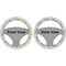 Llamas Steering Wheel Cover- Front and Back