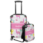 Llamas Kids 2-Piece Luggage Set - Suitcase & Backpack (Personalized)
