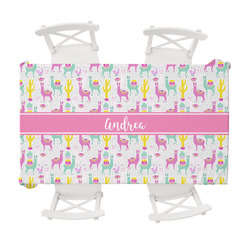 Llamas Tablecloth - 58"x102" (Personalized)
