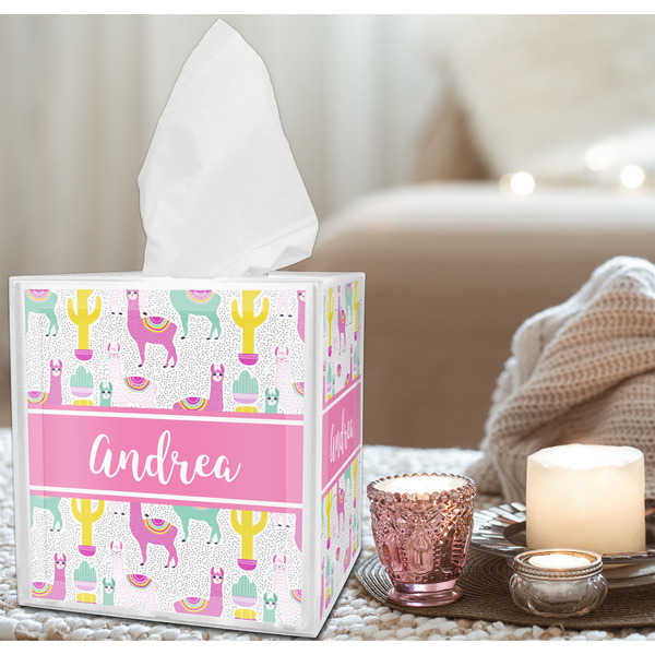 Llamas Tissue Box - LIFESTYLE
