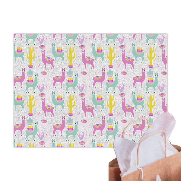 Llamas Tissue Paper Sheets - Main