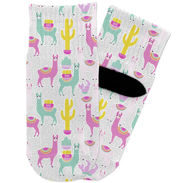 Custom Llamas Toddler Ankle Socks