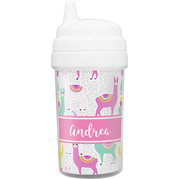 Custom Llamas Sippy Cup (Personalized)
