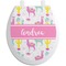 Llamas Toilet Seat Decal (Personalized)