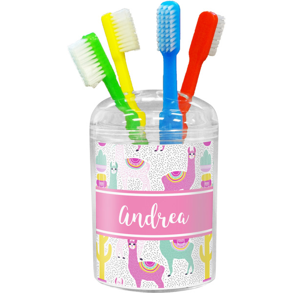 Custom Llamas Toothbrush Holder (Personalized)