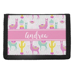 Llamas Trifold Wallet (Personalized)
