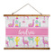 Llamas Wall Hanging Tapestry - Wide (Personalized)