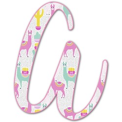Llamas Letter Decal - Custom Sizes (Personalized)