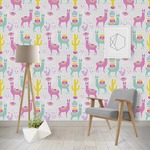 Llamas Wallpaper & Surface Covering (Water Activated - Removable)