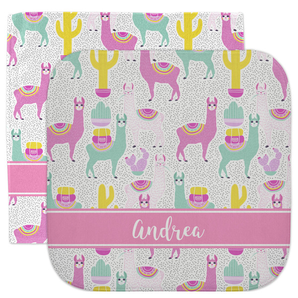 Custom Llamas Facecloth / Wash Cloth (Personalized)