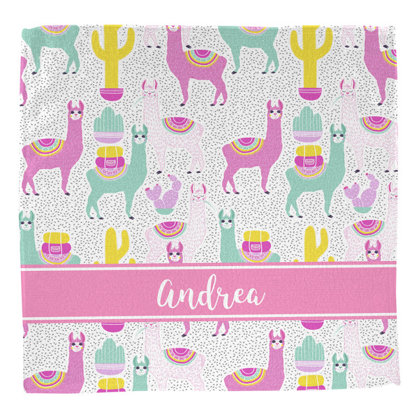 Llamas Washcloth - Front - No Soap