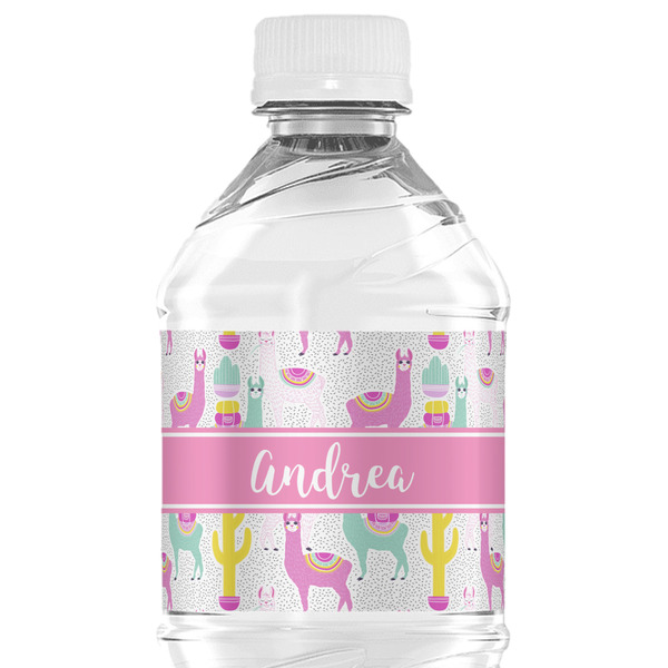 Custom Llamas Water Bottle Labels - Custom Sized (Personalized)