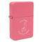 Llamas Windproof Lighter - Pink - Single Sided (Personalized)
