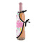 Llamas Wine Bottle Apron - DETAIL WITH CLIP ON NECK