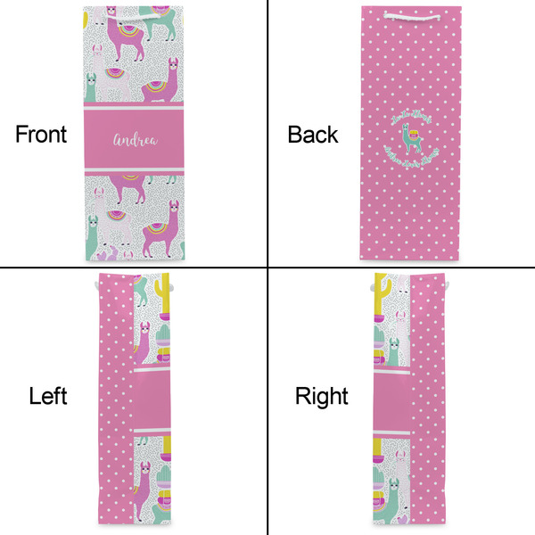 Llamas Wine Gift Bag - Gloss - Approval
