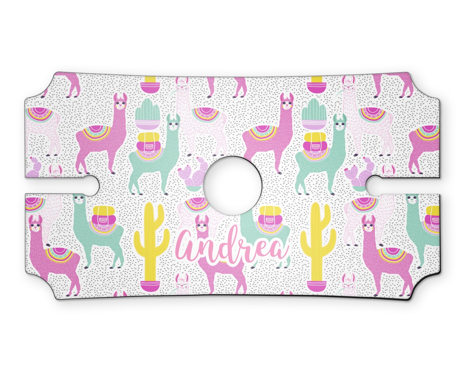 Custom Llamas Wine Bottle & Glass Holder (Personalized) YouCustomizeIt