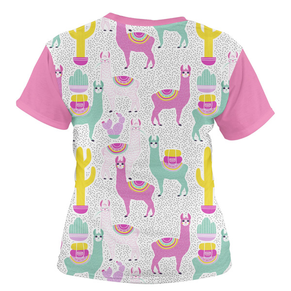 Llamas Women's T-shirt Back