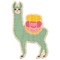 Llamas Wooden Sticker - Main