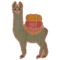 Llamas Wooden Sticker Medium Color - Main