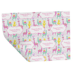 Llamas Wrapping Paper Sheets - Double-Sided - 20" x 28" (Personalized)