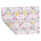 Llamas Wrapping Paper Sheet - Double Sided - Folded