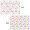 Llamas Wrapping Paper Sheet - Double Sided - Front & Back