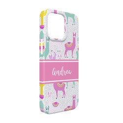 Llamas iPhone Case - Plastic - iPhone 13 (Personalized)