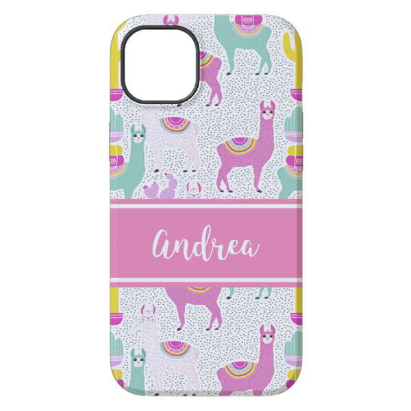 Llamas iPhone 14 Plus Tough Case - Back