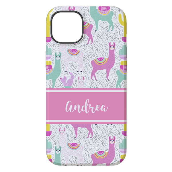 Llamas iPhone 14 Pro Max Tough Case - Back