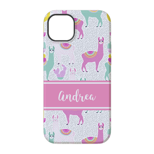 Llamas iPhone 14 Pro Tough Case - Back