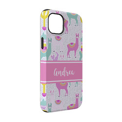 Llamas iPhone Case - Rubber Lined - iPhone 14 (Personalized)